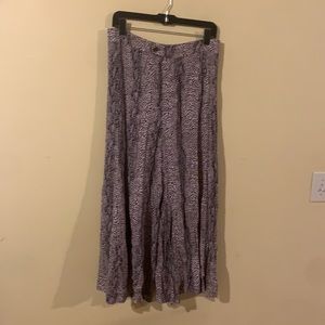 Anthropologie Wide-leg Culotte High Waisted Pants